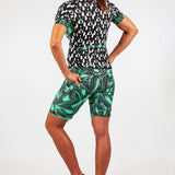 Banana Leaf Skinny Americano MTB Short-PLUS SIZE