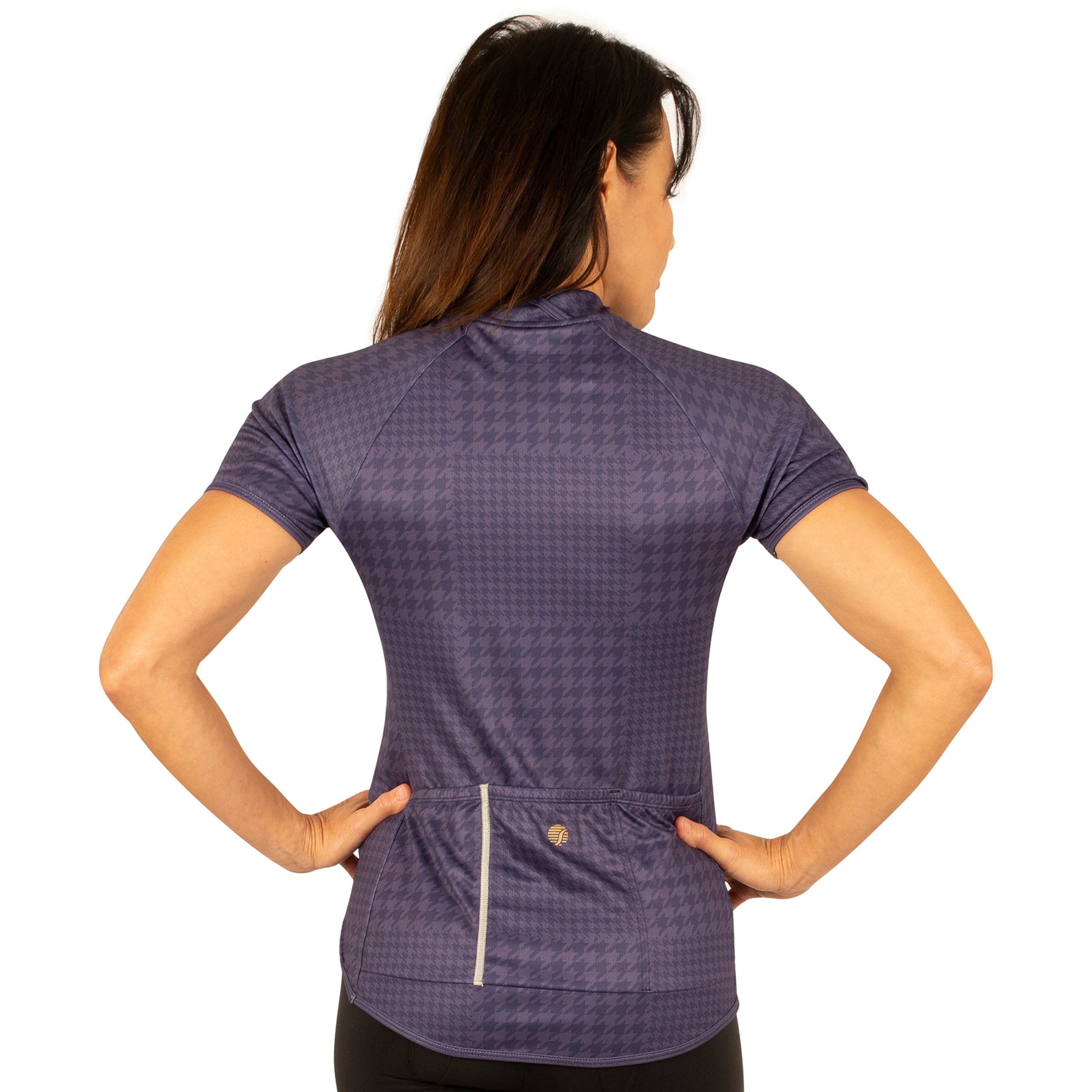 Tonal Houndstooth Bellissima Jersey