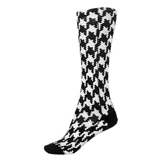 Houndstooth Tall Socks