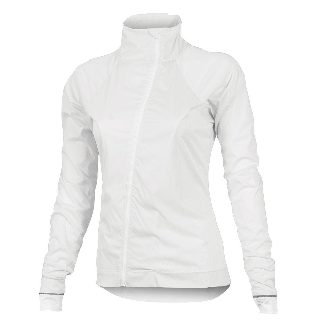 Sebee Set Women's White Cycling Jacket | Shebeest