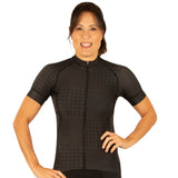 Black Tonal Houndstooth Divine Jersey