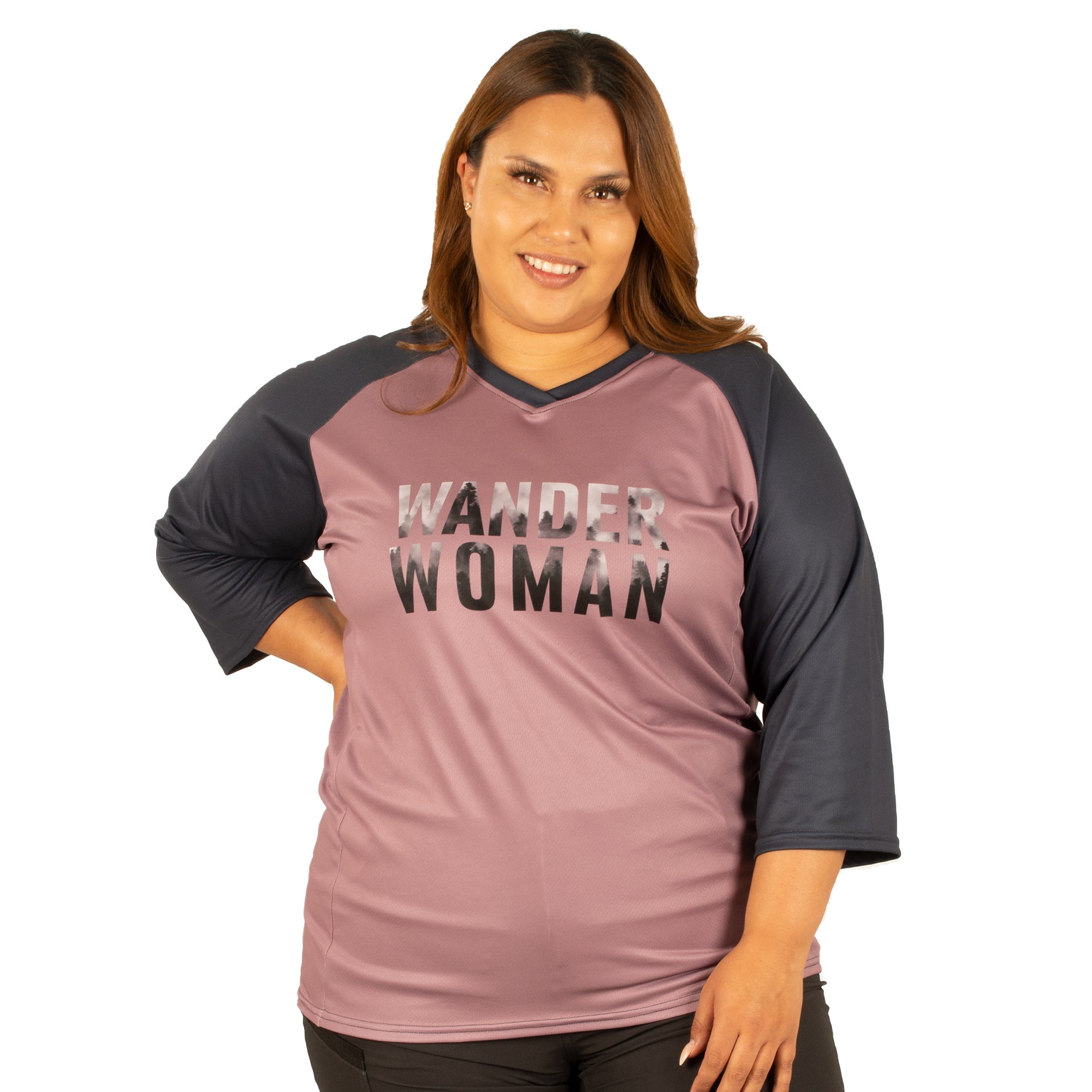 Wander Women Rally 3/4 Sleeve MTB PLUS Jersey