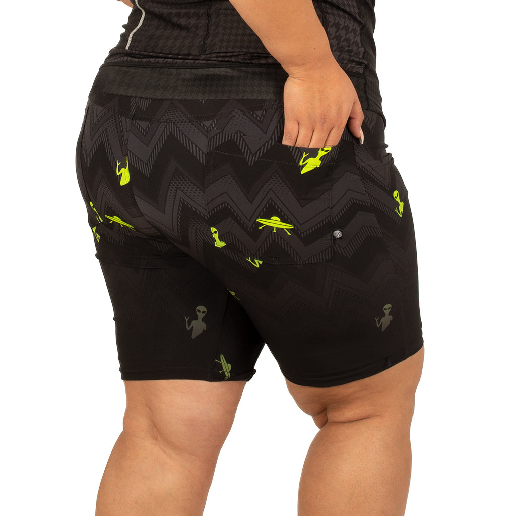 Janet Fade Skinny Americano MTB Short